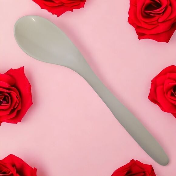 Ingrid Ltd Chicago Serving Spoon Salad White Melamine Melmac Mid Century Modern. - Picture 12 of 16